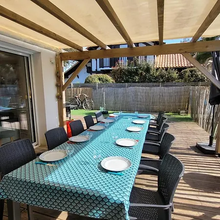 度假居 Casa Koko 10 Pers Piscine Chauffee, Petanque, Ping Pong Vieux-boucau *