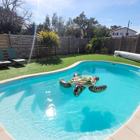 Casa Koko 10 Pers Piscine Chauffee, Petanque, Ping Pong Vieux-boucau
