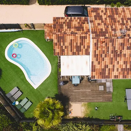 Casa Koko 10 Pers Piscine Chauffee, Petanque, Ping Pong Vieux-boucau Semesterbostad