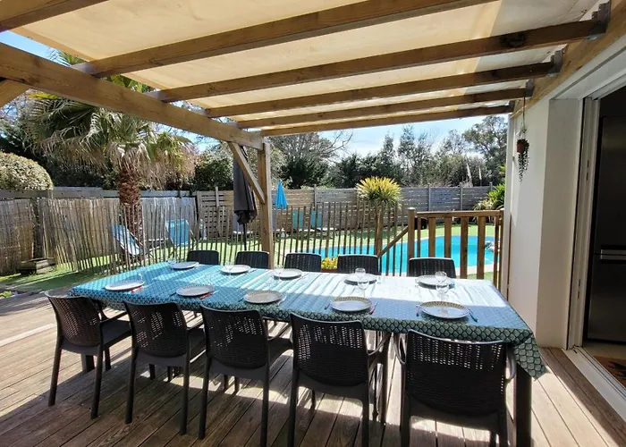 Feriehus Casa Koko 10 Pers Piscine Chauffee, Petanque, Ping Pong Vieux-boucau Vieux-Boucau-les-Bains